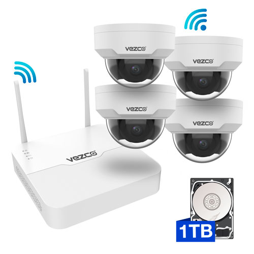 indoor wireless security camera system